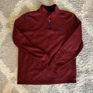 under armor half zip